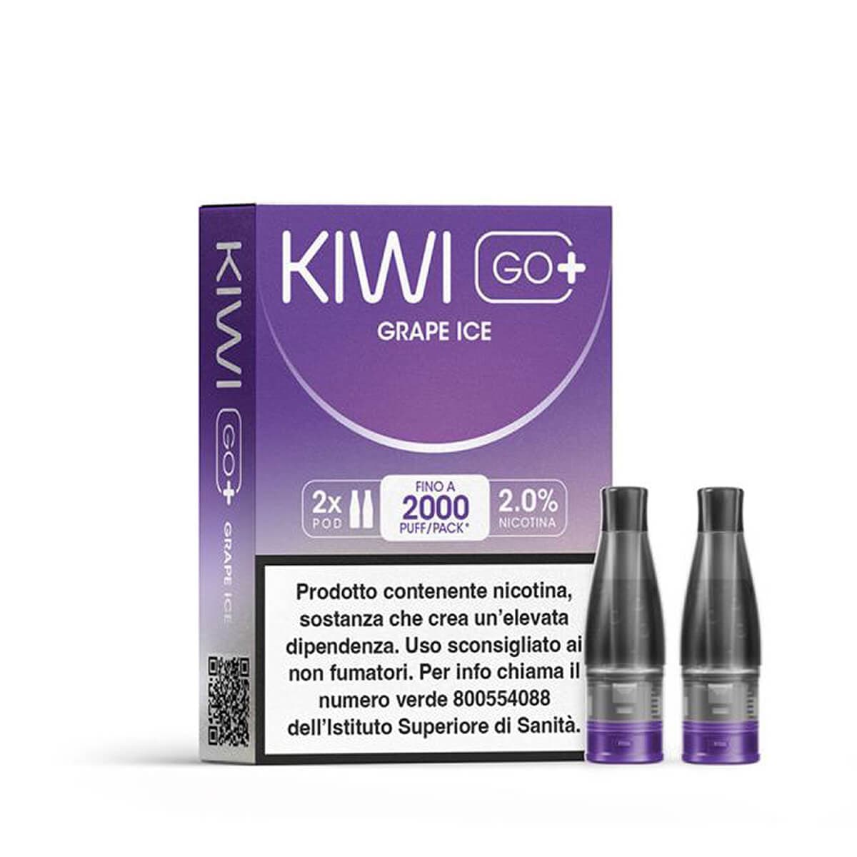 KIWI GO Plus Pod – Grape Ice