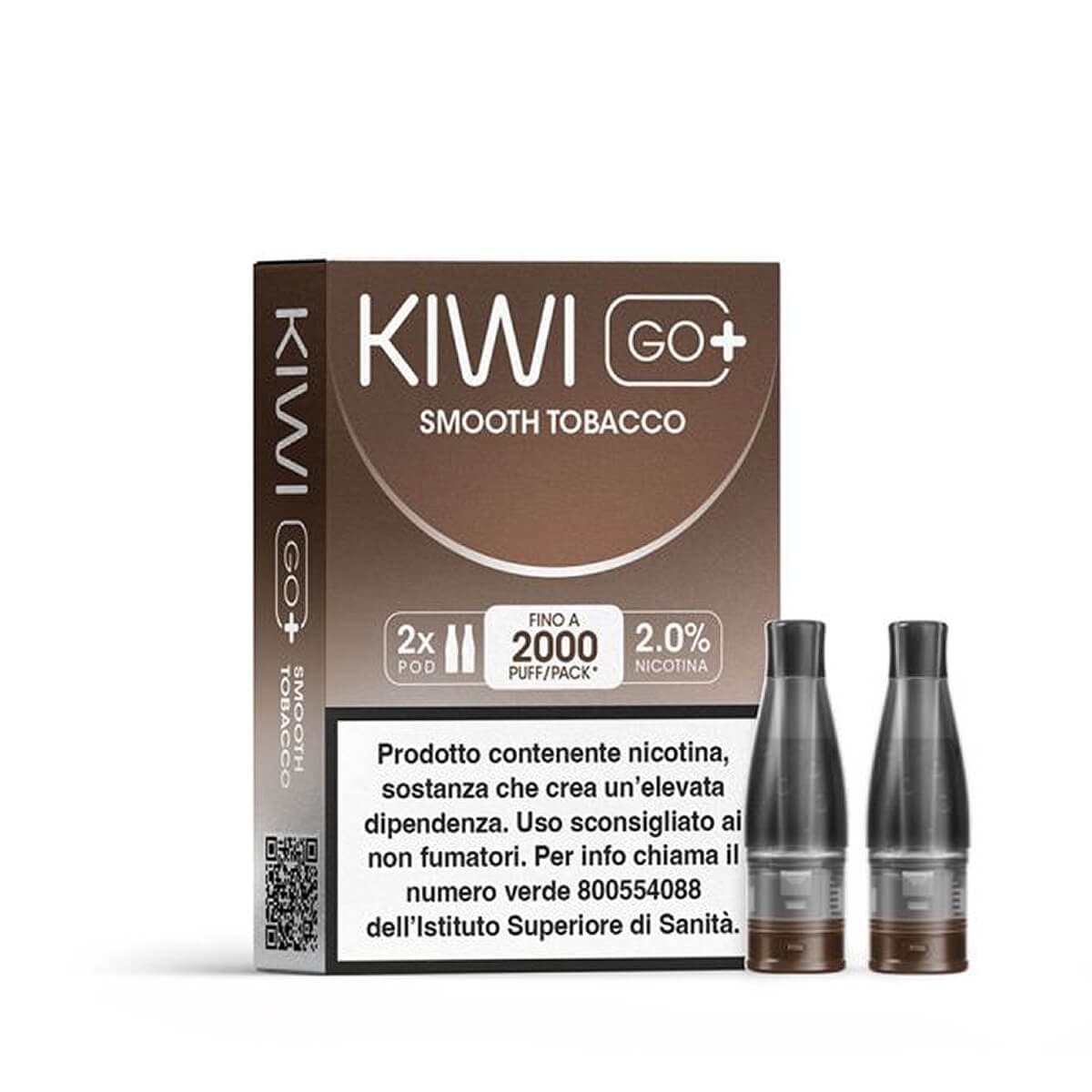 KIWI GO Plus Pod – Smooth Tobacco