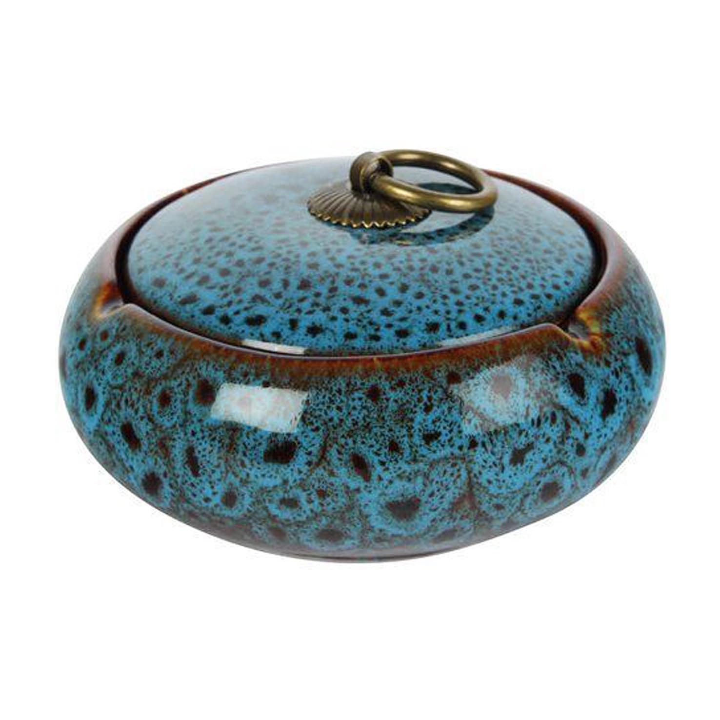 Keramik Aschenbecher orientalisch – Blau