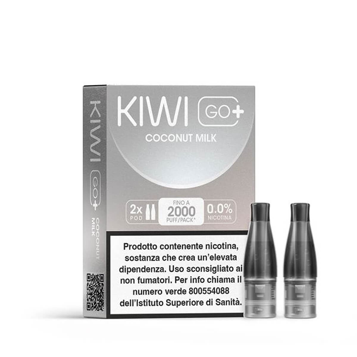 KIWI GO Plus Pod – Coconut Milk 0mg
