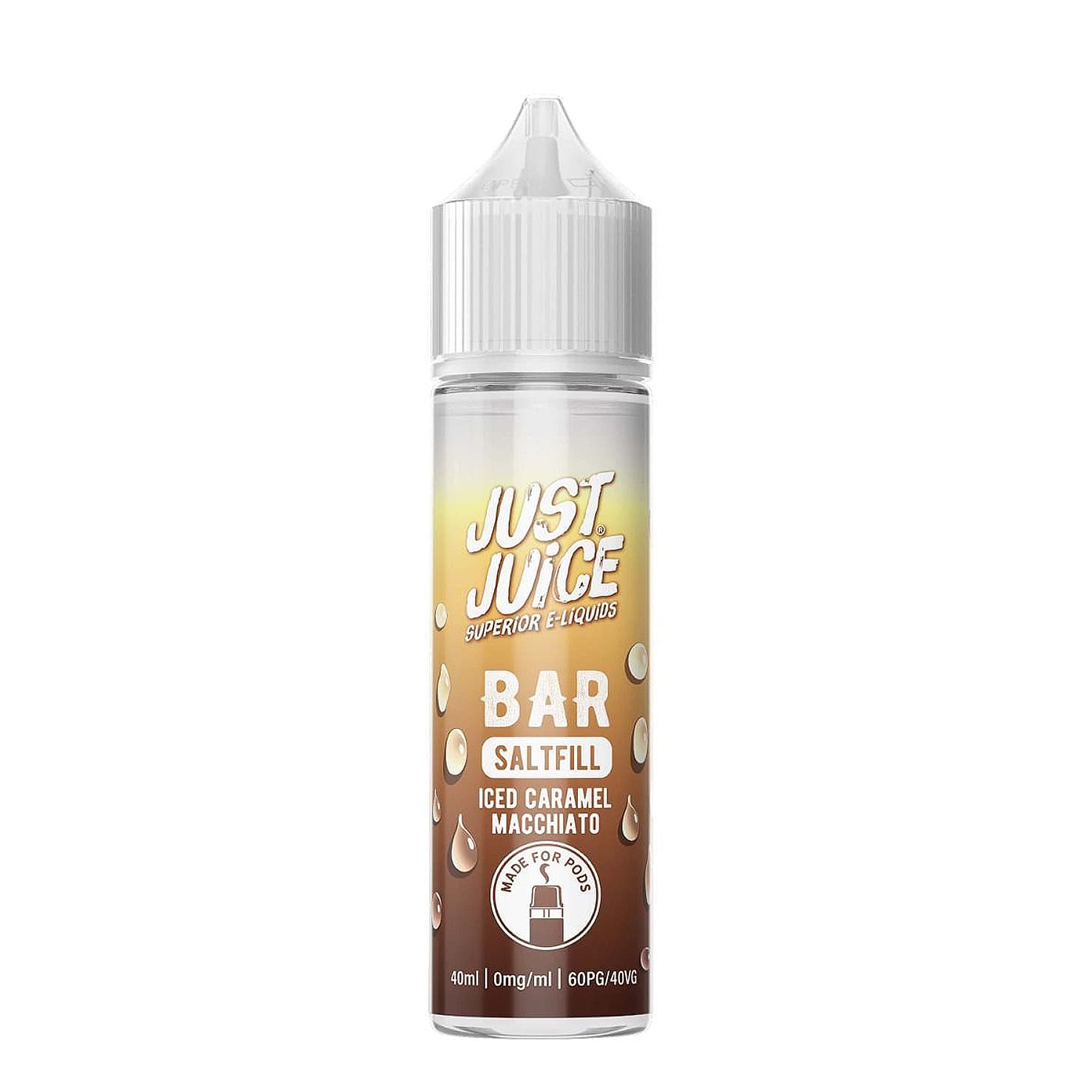 Just Juice BAR RANGE Iced Caramel Macchiato