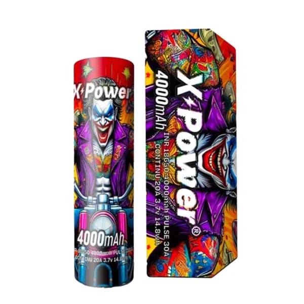 X Power 18650 4000mAh Akku/Batterie