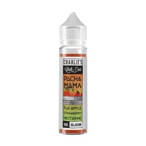 Pacha Mama Charlies – Fuji Apple Strawberrry Nectarine 50ml – 0mg