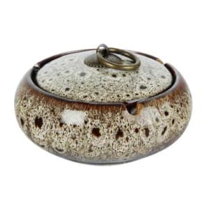 Keramik Aschenbecher orientalisch – Weiss