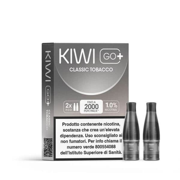 KIWI GO Plus Pod – Classic Tobacco 10mg