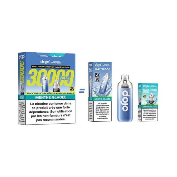 Puff Dojo Blast Bundle 30K Mint Ice